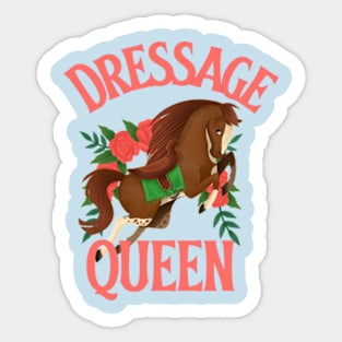 Dressage Queen Sticker